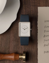 Navy square watches for men