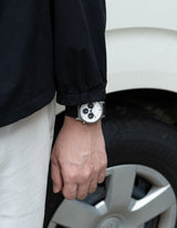 MUS SOLAR C-05 BLACK 40MM + BLACK PARACHUTE STRAP SET