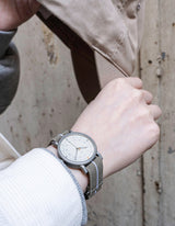 MUS-01 KHAKI P 34MM + SAND PARACHUTE STRAP SET