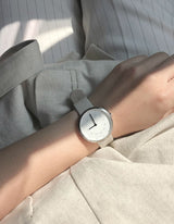 Offwhite minimalist womens watch