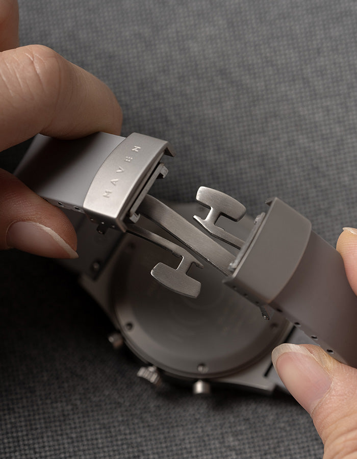Gray CTS FKM Rubber Strap
