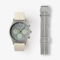 MUS SOLAR C-04 OFFWHITE 40MM + COOL GRAY PARACHUTE STRAP SET