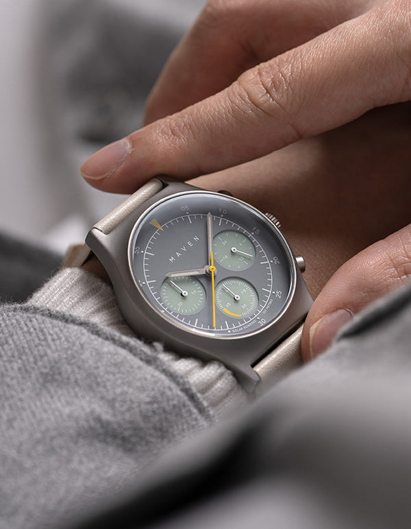 MUS SOLAR C-04 OFFWHITE 40MM + COOL GRAY PARACHUTE STRAP SET