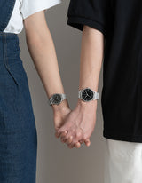 Gray minimalist womens watch