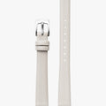 Symmetria Series - Offwhite Leather Watch Strap