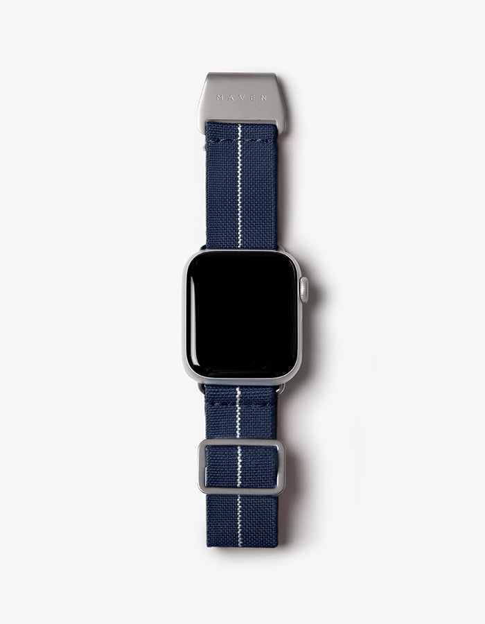 Apple Watch Bands Navy Parachute Band MAVEN WATCHES