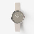 Smoke green minimalist womens watch