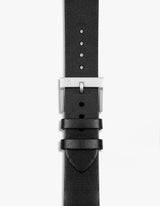 black leather watch bands